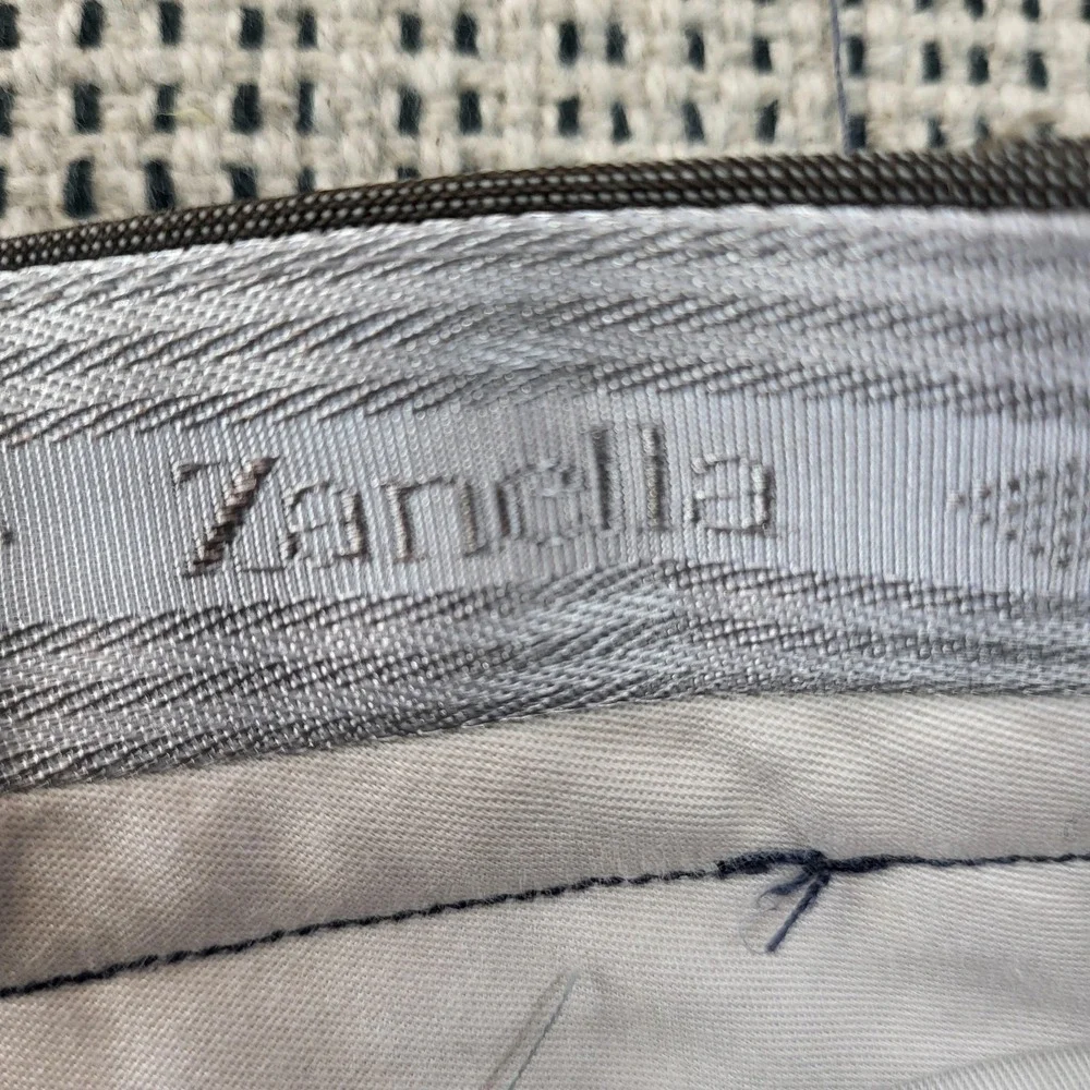 Zanella Devon Dress Pants Mens 38x30 Gray Wool Flat‎ Front Made In Italy